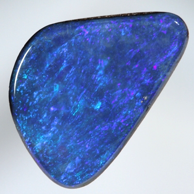 SOLID BOULDER OPAL Bright blues